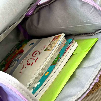 کوله پشتی وارداتی دخترانه