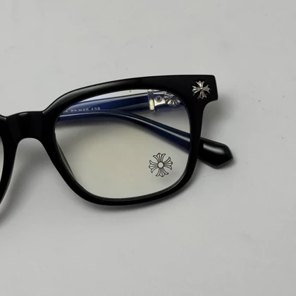 عینک بلوکات کروم هارتز مشکی نقره ای Chrome Hearts 2273 با پک کامل کروم هارتز - کیفیت مستر