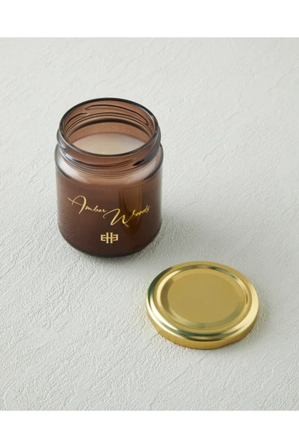 موم معطر English Home مدل Amber Woods 120 گرم - قهوه‌ای