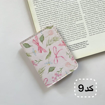 جاکارتی جیبی دخترانه و یونیسکس چرم مصنوعی فانتزی 6 جای کارت ابعاد 107