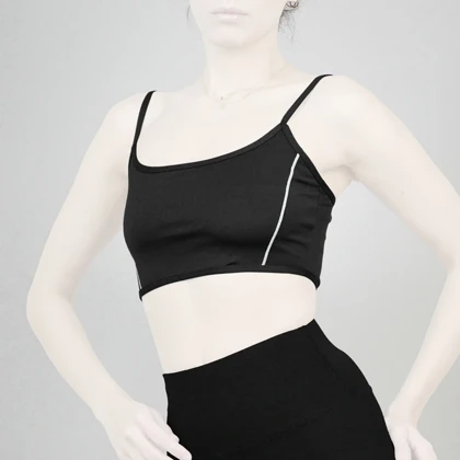 نیم‌تنه ورزشی زنانه لولولمون مدل 4H0298 مشکی