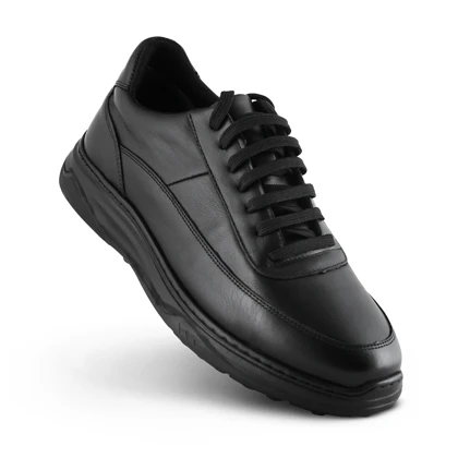 کفش روزمره مردانه چرم یلسان مدل پالس کد 585-GN