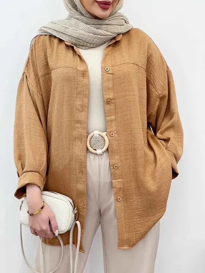 شومیز برش‌دار نوژان