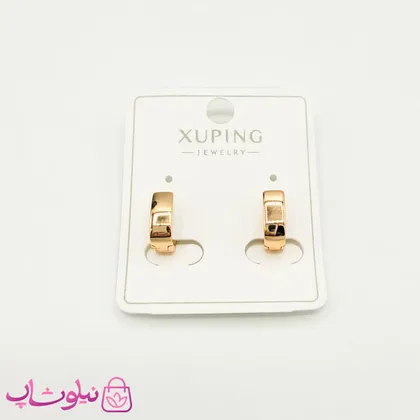 گوشواره کوچک مستطیلی ساده ژوپینگ