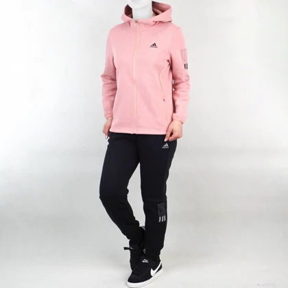 ست سوئی شرت شلوار ورزشی زنانه آدیداس خط‌دار adidas