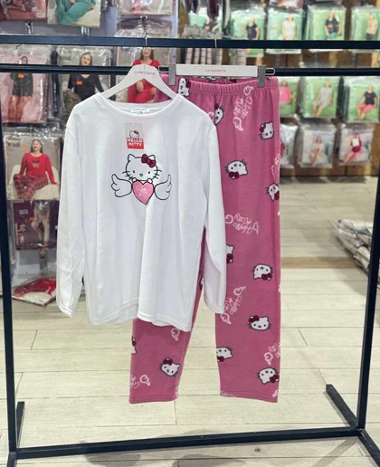 بلوز و شلوار زنانه هلو کیتی کد HK-319