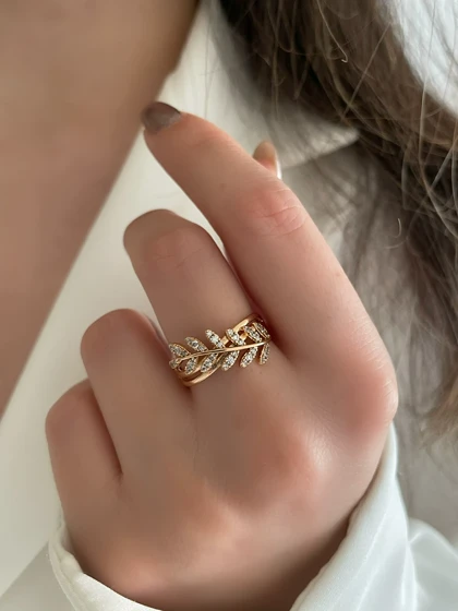 انگشتر برگی ژوپینگ