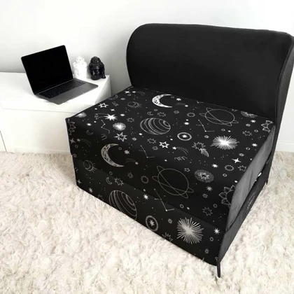 کاناپه تخت شو یک نفره فانتزی ماه و ستاره مدل M1168