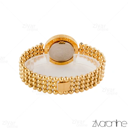 ساعت ورساچه زنانه طلایی صفحه چرخان 104878