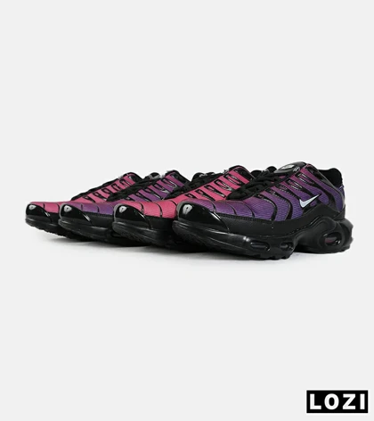 کفش کتانی مردانه و زنانه مشکی بنفش NIKE AirMax Plus TN Ultra مدل 7170