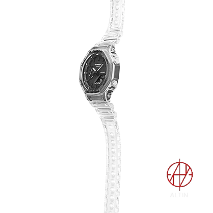 ساعت مچی کاسیو جی شاک Casio G-Shock مدل GA-2100SKE-7ADR سری Skeleton