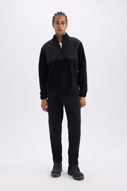 DeFactoFit ضخیم Jogger شلوار ورزشی استاندارد با جیب کمر الاستیک ورزشکار D6312AX24WN