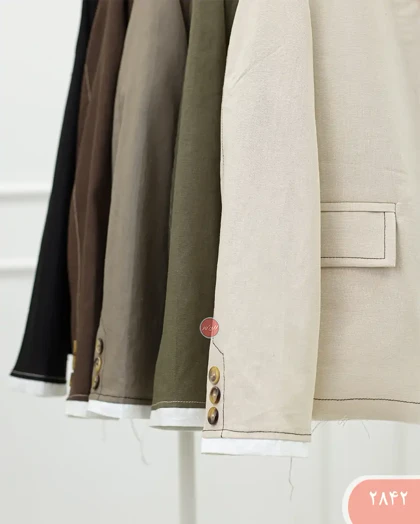 کت لینن خلبانی 2842