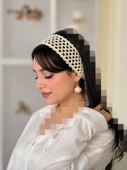 هدبند مدل بافت ترند