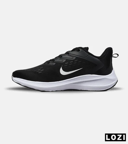 کتانی نایک Air Zoom مشکی سفید مدل 9249 کفش اسپرت مردانه و زنانه