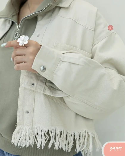 کت کتان پایین ریش 6943