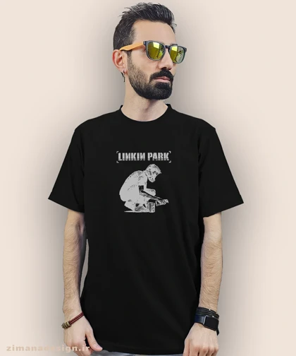 تیشرت مردانه و زنانه طرح لینکین پارک کد 995