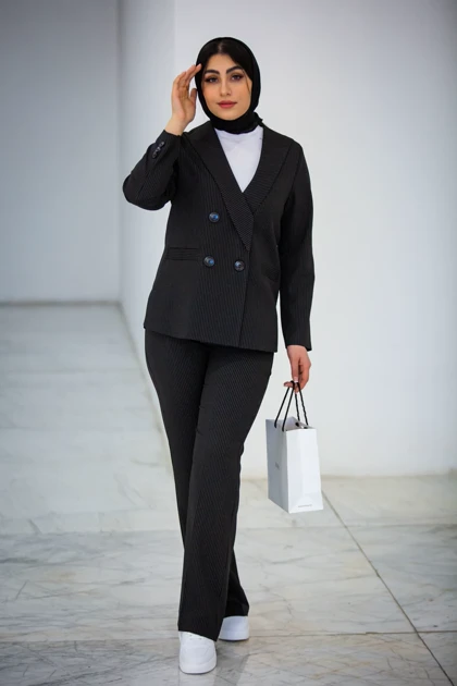 مانتو شلوار دیپلمات دیانا