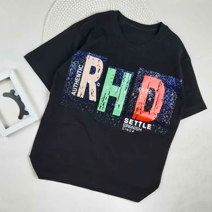 تیشرت پسرانه مشکی RHD
