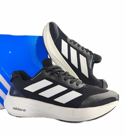 کفش اسپرت و رانینگ مردانه برند آدیداس Adidas مدل آمو مشکی کد 254