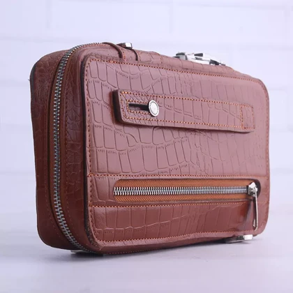 کیف دستی مردانه چرم چرمسال کد 91