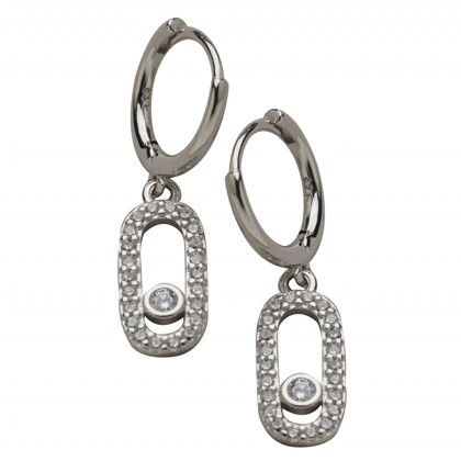 گوشواره نقره کد 151233