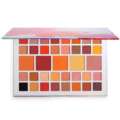 پالت سایه چشم پودری 37 رنگ روولوشن, مدل Kombucha X