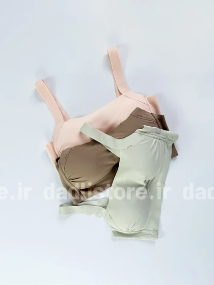 نیم‌تنه کاپ‌دار بند پهن لیزری کنار پلیسه