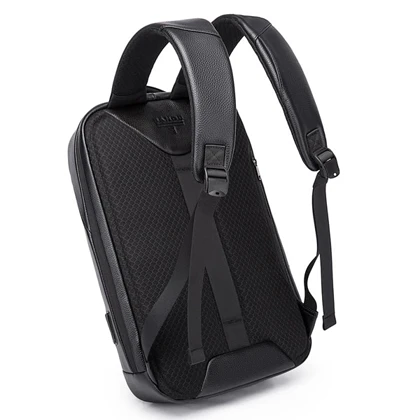 کیف کوله پشتی لپ تاپ روزانه چرم اورجینال بنج BANGE 6621
