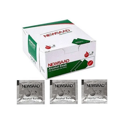 پنبه الکلی پک 10عددی نیوساد