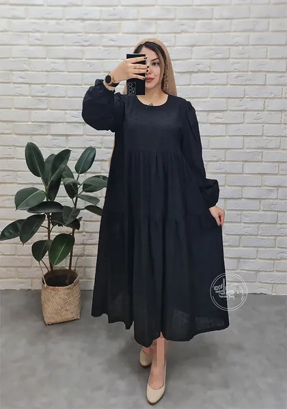 پیراهن مجلسی خامه دوزی A