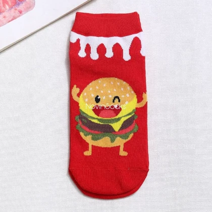 جوراب مچی طرح خوراکی ها
