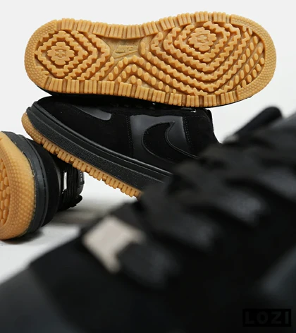 کفش کتانی مردانه و زنانه مشکی نایک NIKE AIR FORCE مدل 5604