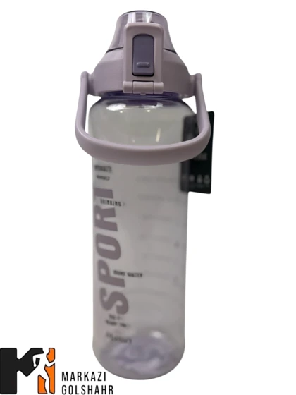 قمقمه ورزشی بدنه طلق شفاف کد 790