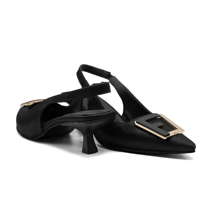 کفش مجلسی زنانه پاشنه‌دار 3 سانت مدل sandal valentino _ 400343