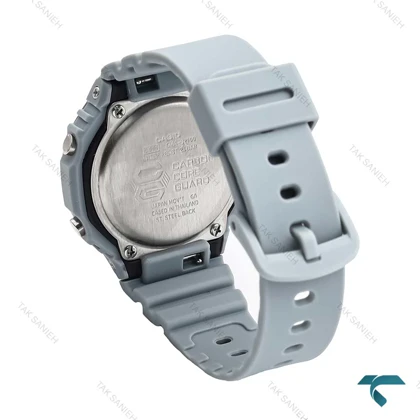 ساعت جیشاک GMA-S2100 زنانه آبی طوسی صفحه آبرنگ G-shock-6396-L