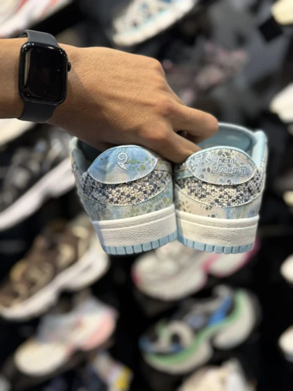 کتان زنانه دراگون آبی