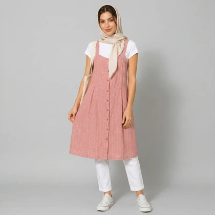 سارافون زنانه لینن