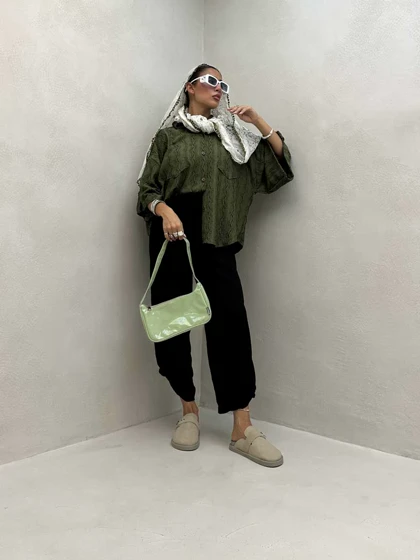 شومیز گیپور 2 جیب