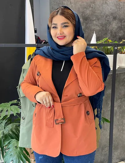 بارانی پاییزه جفت ژیله آلما کد : 003239