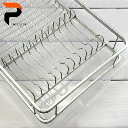 جاظرفی آلومینیوم 1 طبقه نقره ای A110