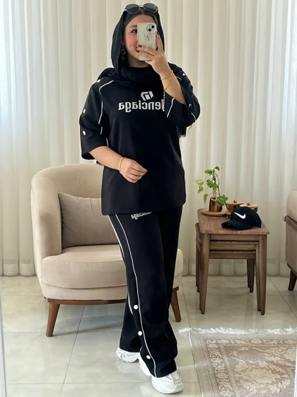ست اسپرت و بیرونی دخترانه کد 359