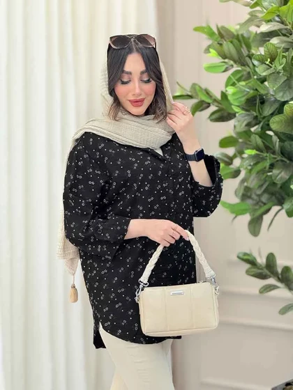 شومیز آستین پاگن شبنم