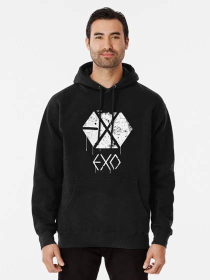 هودی EXO | هودی اکسو طرح EXO GRUNGE SPRAYPAINT کد 224033