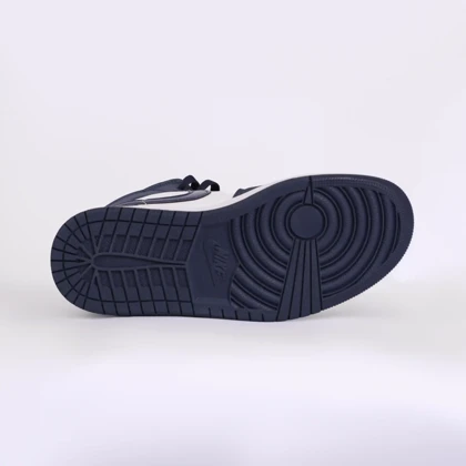 کتانی مستر مدل NIKE air jordan سفید سرمه ای کد 0001