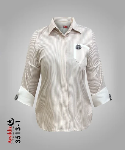 شومیز مجلسی خاص سایز بزرگ کد 3513