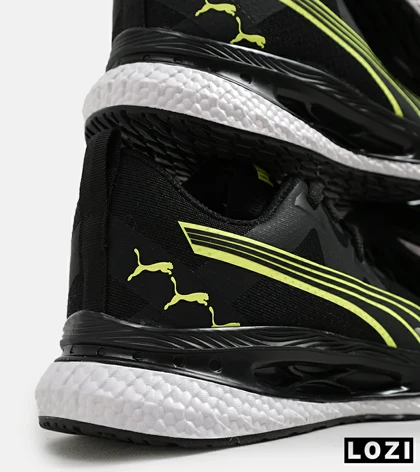 کفش کتانی ورزشی مردانه و زنانه مشکی سبز PUMA