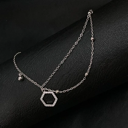 دستبند دولاین نقره ای E13