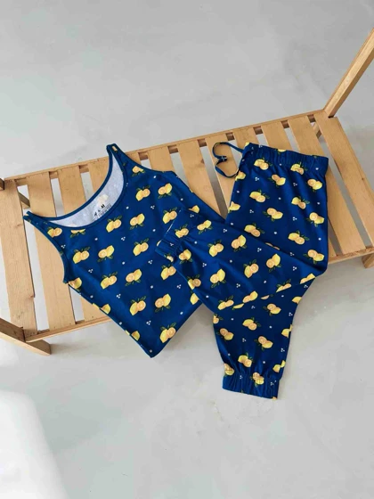 لباس راحتی تاپ زنانه فانتزی نخی گرم بالا با کیفیت