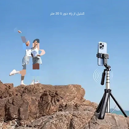 مونوپاد و پایه موبایل شاتردار آرتاکو Rtako مدل M17 Pro
